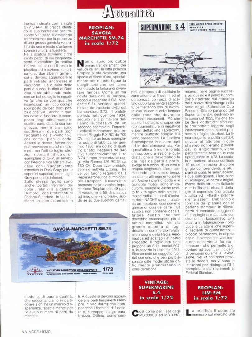 Aerei Modellismo 2000-07